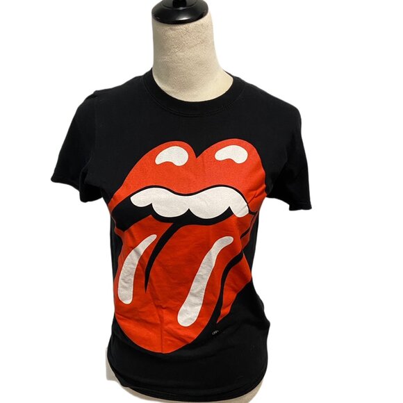 Rolling Stones iconic band T-Shirt - Size S - Picture 1 of 5